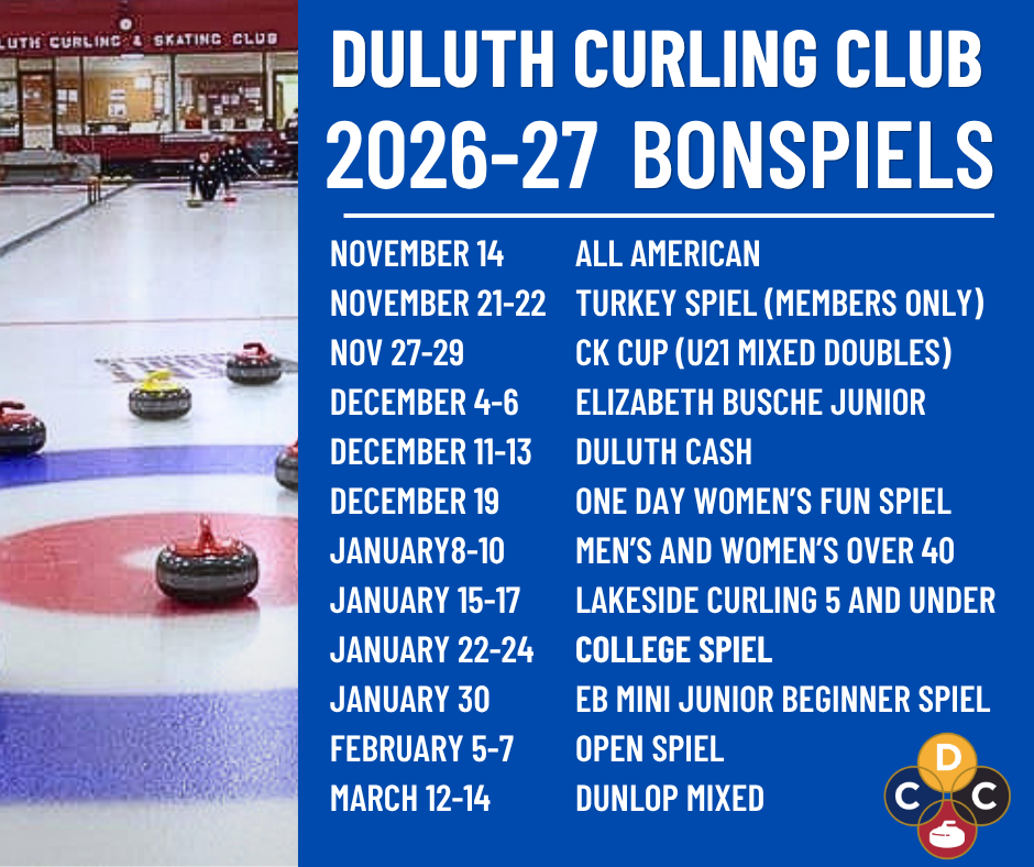 DCC Bonspiel Schedules 2