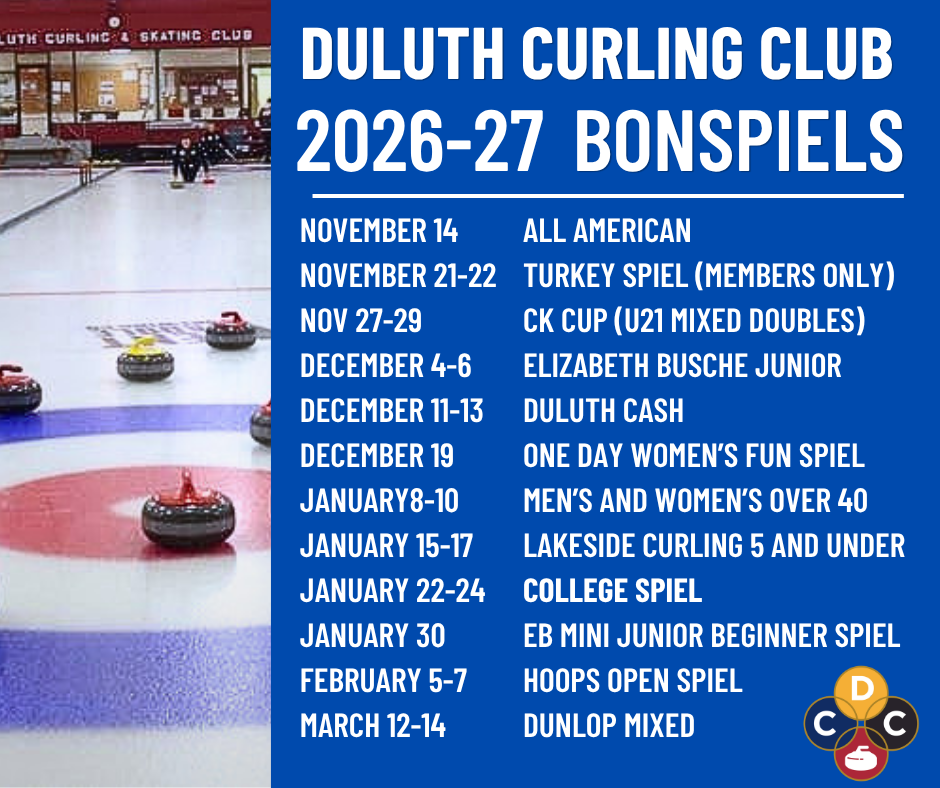DCC Bonspiel Schedules